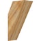 Ekena Millwork 6"W x 10"D x 18"H Traditional Rough Sawn Knee Brace, Western Red Cedar BRC06X10X18TRA00RWR - alternate 1